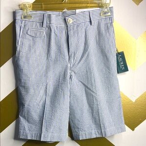 Lauren Ralph Lauren Blue and White Striped Men's Shorts